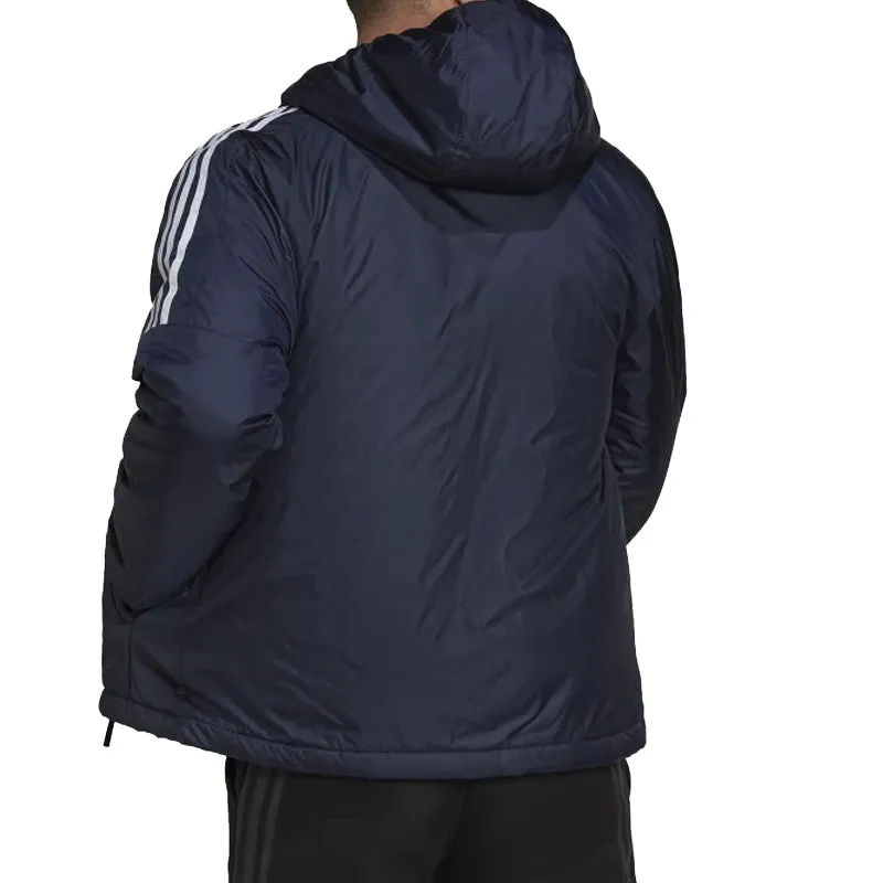 adidas Essentials Insulated Hooded Jacket 'Navy' GT9165 sold by KicksCrew product image thumbnail 3