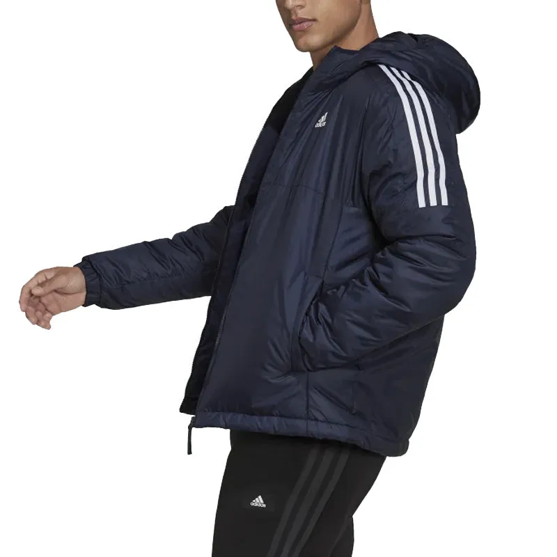 adidas Essentials Insulated Hooded Jacket 'Navy' GT9165 sold by KicksCrew product image thumbnail 4