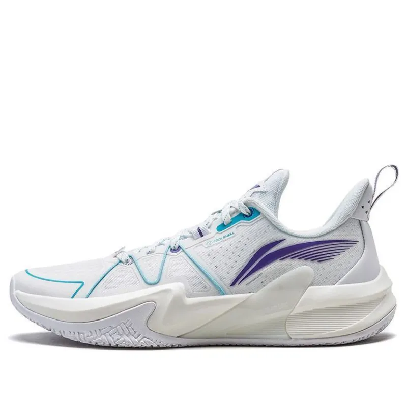 Li-Ning Light Speed 1.5 Low 'White Blue Purple' ABAT101-3 sold by KicksCrew
