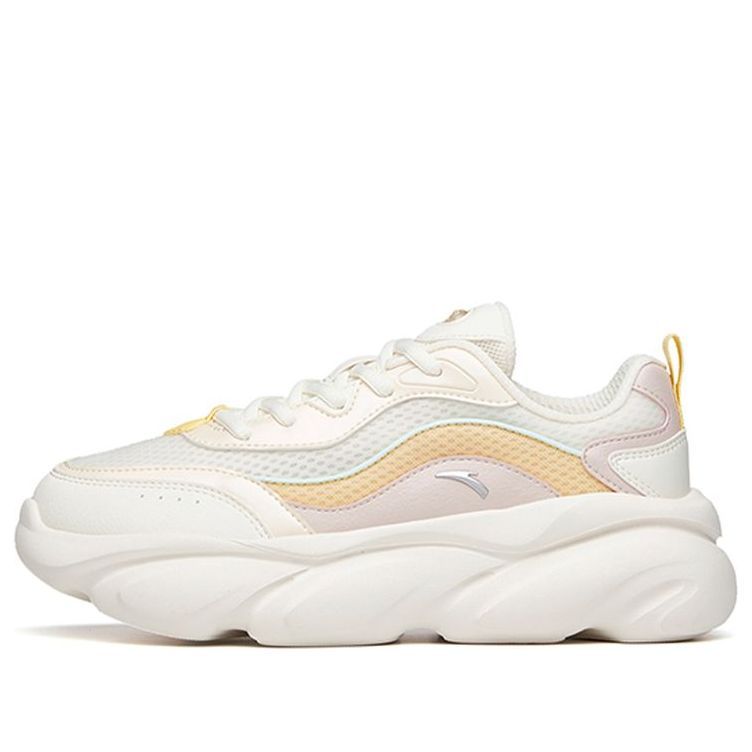(WMNS) ANTA Life Series Casual Sports Shoes 'White Yellow Pink' 922048894-10 sold by KicksCrew