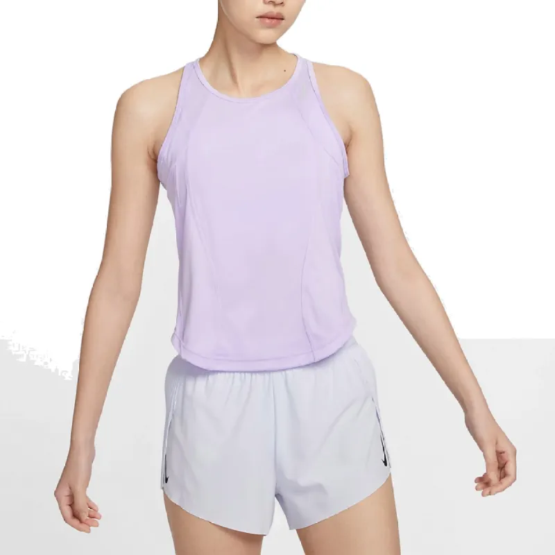 (WMNS) Nike Fast Dri-FIT Running Tank Top 'Purple' FN2515-512 sold by KicksCrew