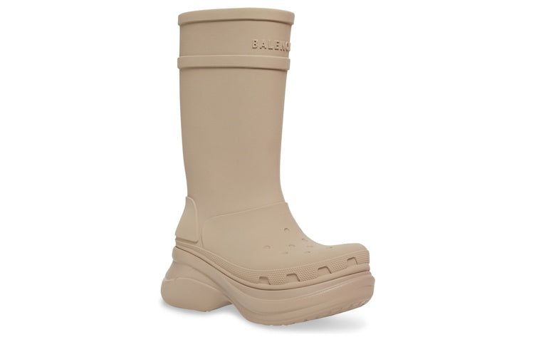 (WMNS) Crocs x Balenciaga Boots 'Beige' 677388W1S8E2500 sold by KicksCrew product image thumbnail 3