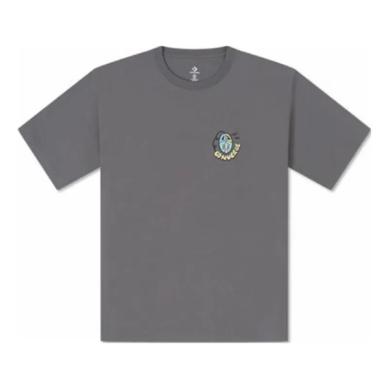 Converse Summer Outdoor Graphic T-Shirt 'Grey' 10027229-A03 sold by KicksCrew