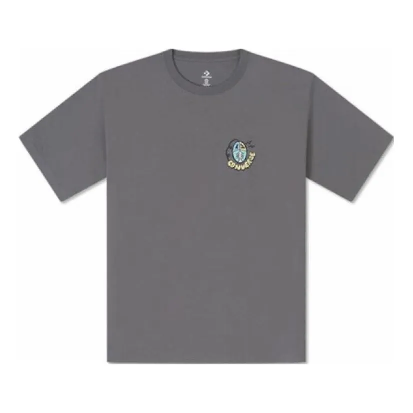 Converse Summer Outdoor Graphic T-Shirt 'Grey' 10027229-A03 sold by KicksCrew