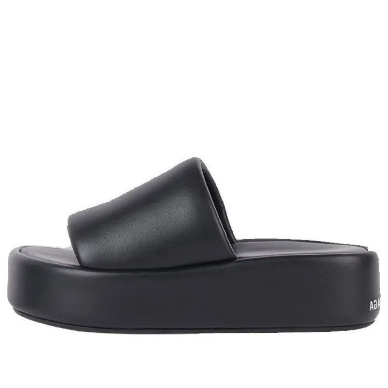 (WMNS) Balenciaga Rise Sandals 'Black' 656960WA2M31090 sold by KicksCrew