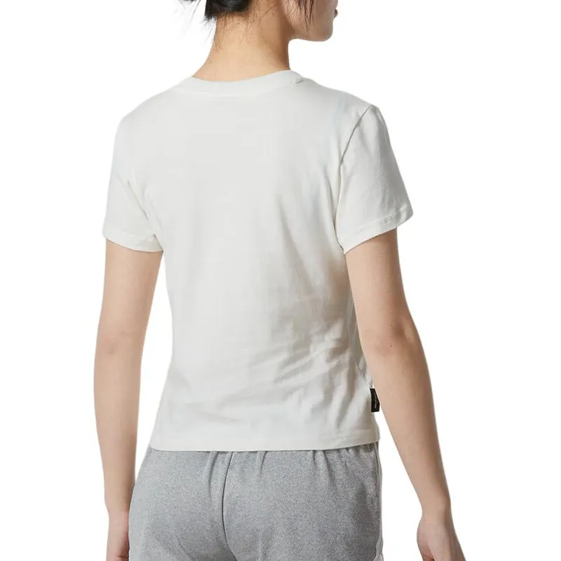 (WMNS) PUMA Wordmark Logo T-shirt Small Fit 'White' 630356-65 sold by KicksCrew product image thumbnail 4