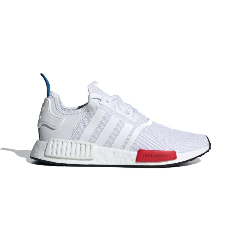 Adidas NMD_R1 Primeknit 'White Red Blue' FX4291 sold by KicksCrew product image thumbnail 2