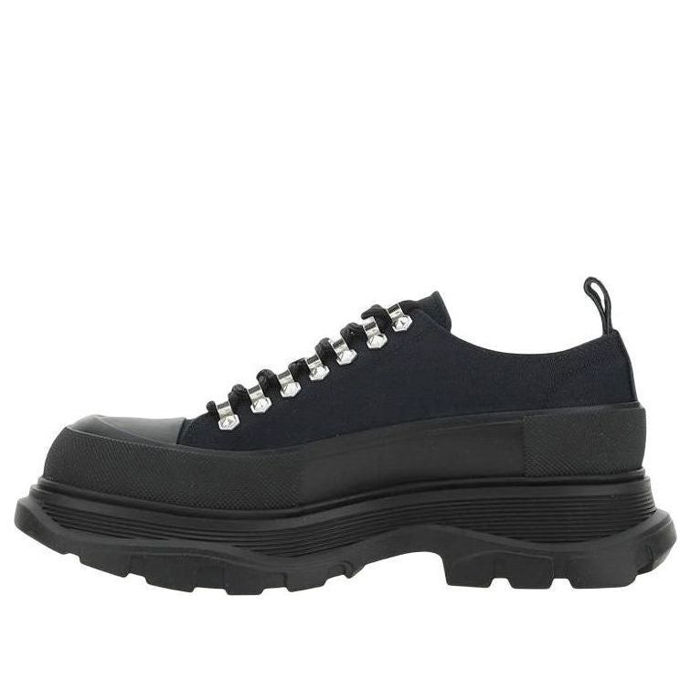 Alexander McQueen Tread Slick Sneakers 'Black' 735817W4MV11081 sold by KicksCrew