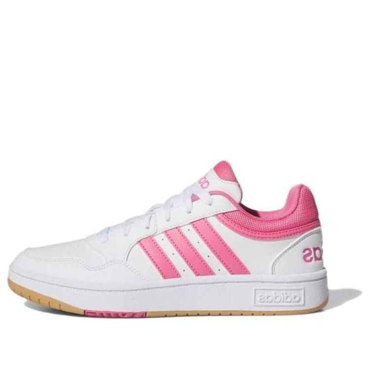 (WMNS) adidas HOOPS 3.0 'White Pink' IF5305 sold by KicksCrew