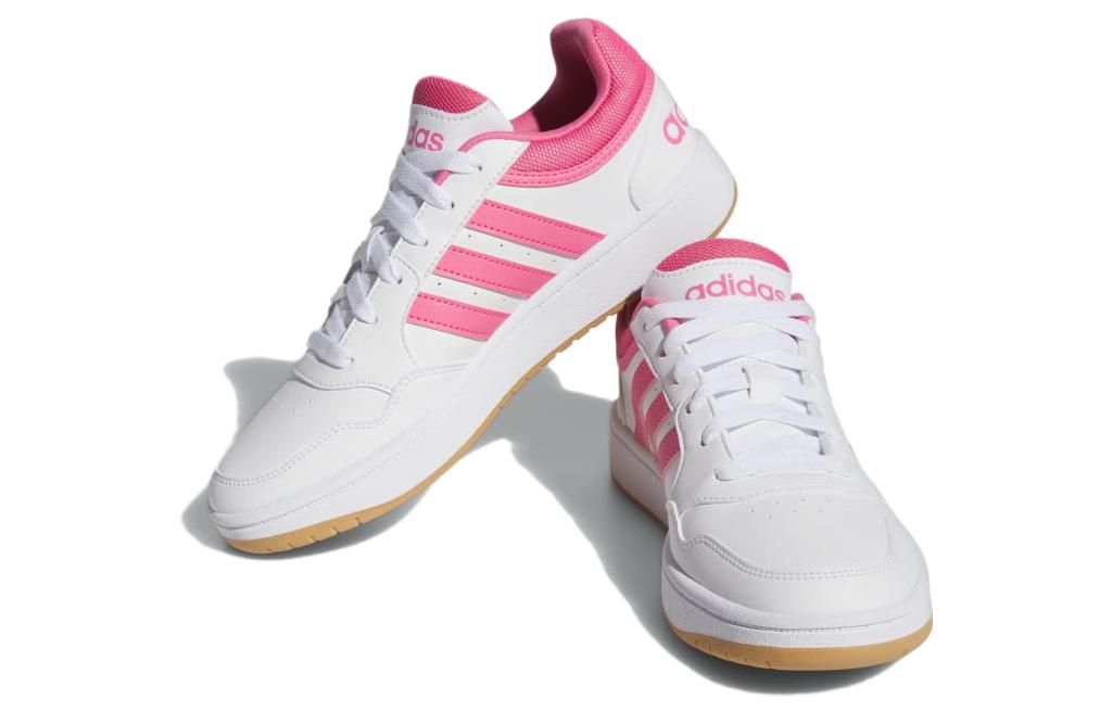 (WMNS) adidas HOOPS 3.0 'White Pink' IF5305 sold by KicksCrew product image thumbnail 3