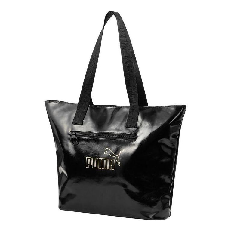WMNS) Puma Core Up Large Shopper Bag 'Black White' 078717-01