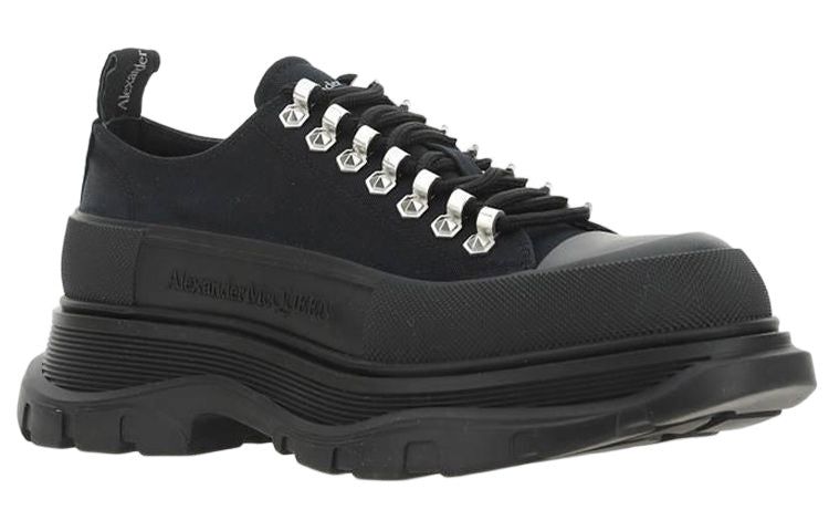 Alexander McQueen Tread Slick Sneakers 'Black' 735817W4MV11081 sold by KicksCrew product image thumbnail 2