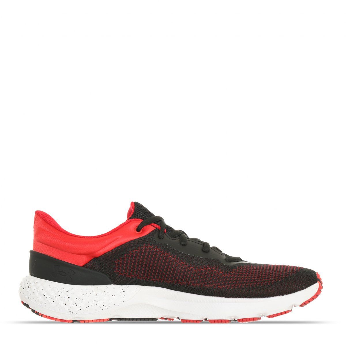 Under Armour Charged Escape 4 Knit Running Sneakers 'Black Red' 3026521-003 sold by KicksCrew product image thumbnail 2
