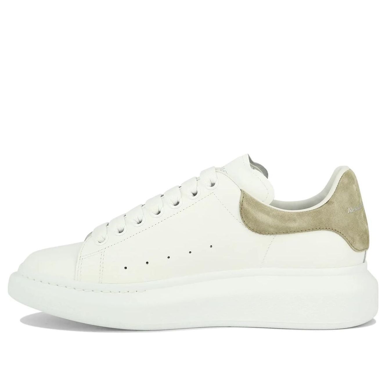 Alexander McQueen Larry Sneakers 'White Olive Green' 727388WIBN29026 sold by KicksCrew