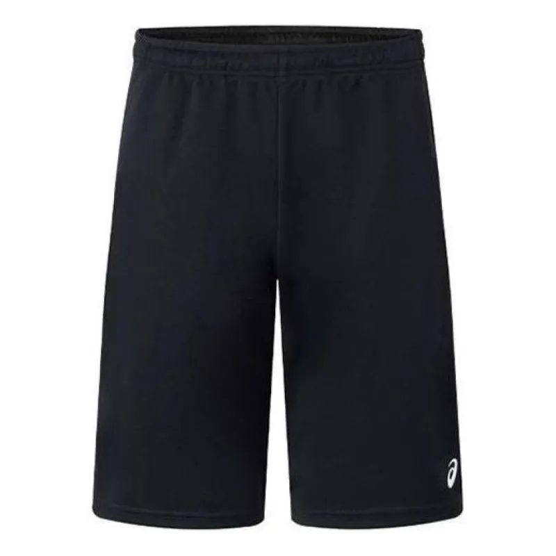 (WMNS) ASICS Logo Shorts 'Black' 2032C755-001 sold by KicksCrew