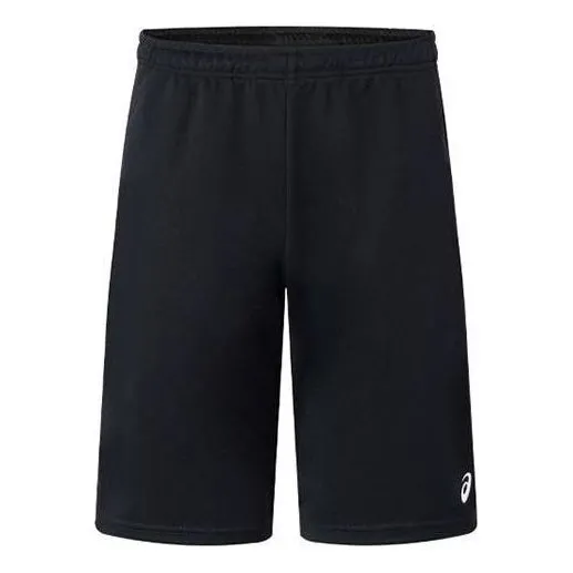 (WMNS) ASICS Logo Shorts 'Black' 2032C755-001 sold by KicksCrew