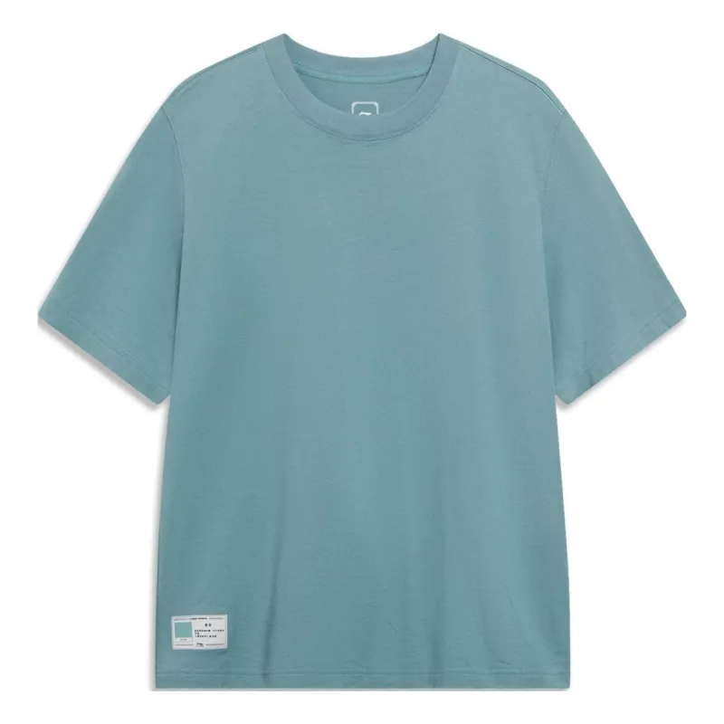 Li-Ning Chinese Color T-shirt 'Teal' AHST187-11 sold by KicksCrew