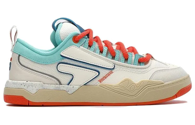 (WMNS) FILA FUSION Nollie Skate Shoes 'White Aqua' T12M332301FGD sold by KicksCrew product image thumbnail 2