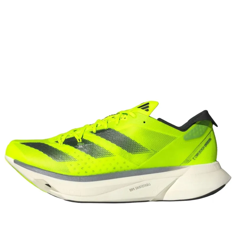 adidas Adizero Adios Pro 3 'Lucid Lemon Black' IE1052 sold by KicksCrew