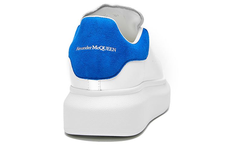 (WMNS) Alexander McQueen Oversized Shoes 'White Royal Blue' 719412WHGP78981 sold by KicksCrew product image thumbnail 4