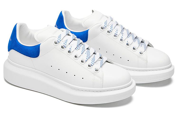 (WMNS) Alexander McQueen Oversized Shoes 'White Royal Blue' 719412WHGP78981 sold by KicksCrew product image thumbnail 3