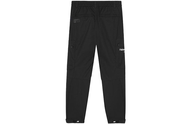 New Balance Logo Loose Long Pants 'Black' 5TB42161-BK sold by KicksCrew product image thumbnail 2