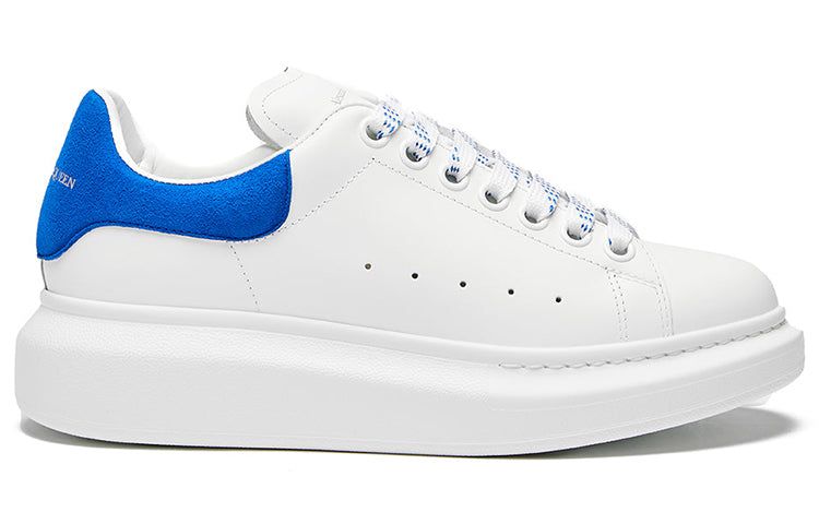 (WMNS) Alexander McQueen Oversized Shoes 'White Royal Blue' 719412WHGP78981 sold by KicksCrew product image thumbnail 2