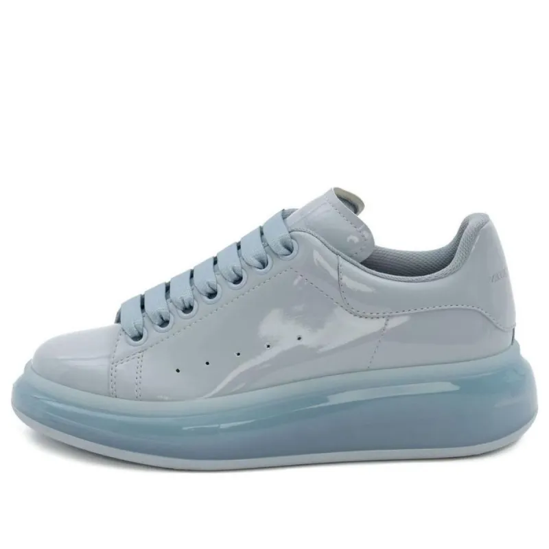 (WMNS) Alexander McQueen Oversized Low-Top Sneakers 'Blue' 697110W4T924542 sold by KicksCrew