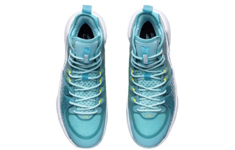 Li-Ning Combat High 'White Blue Green' ABAR059-2 sold by KicksCrew