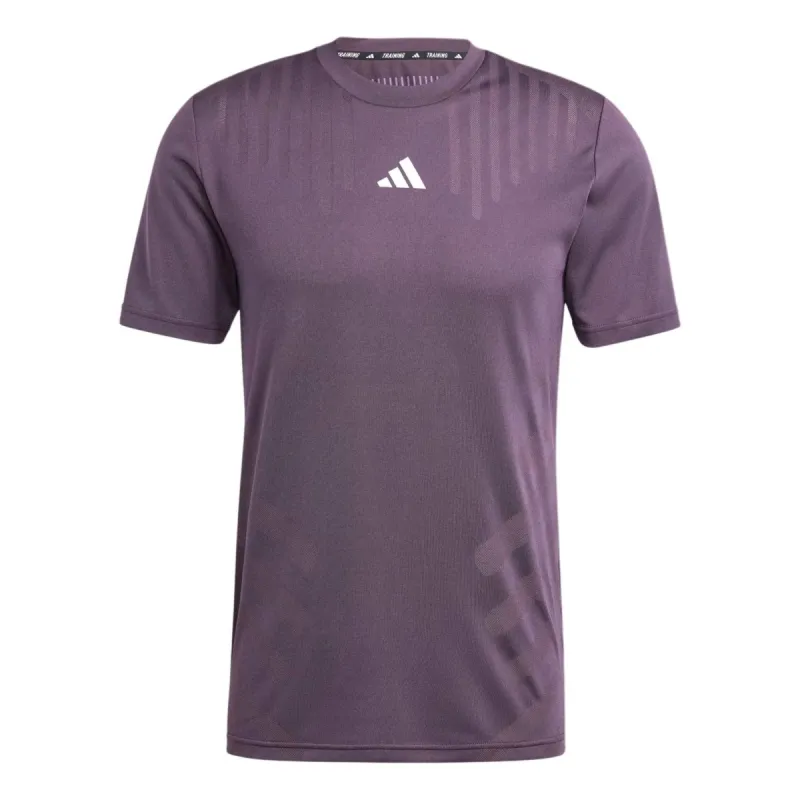 adidas HIIT Airchill Workout T-shirt 'Purple' IL7131 sold by KicksCrew
