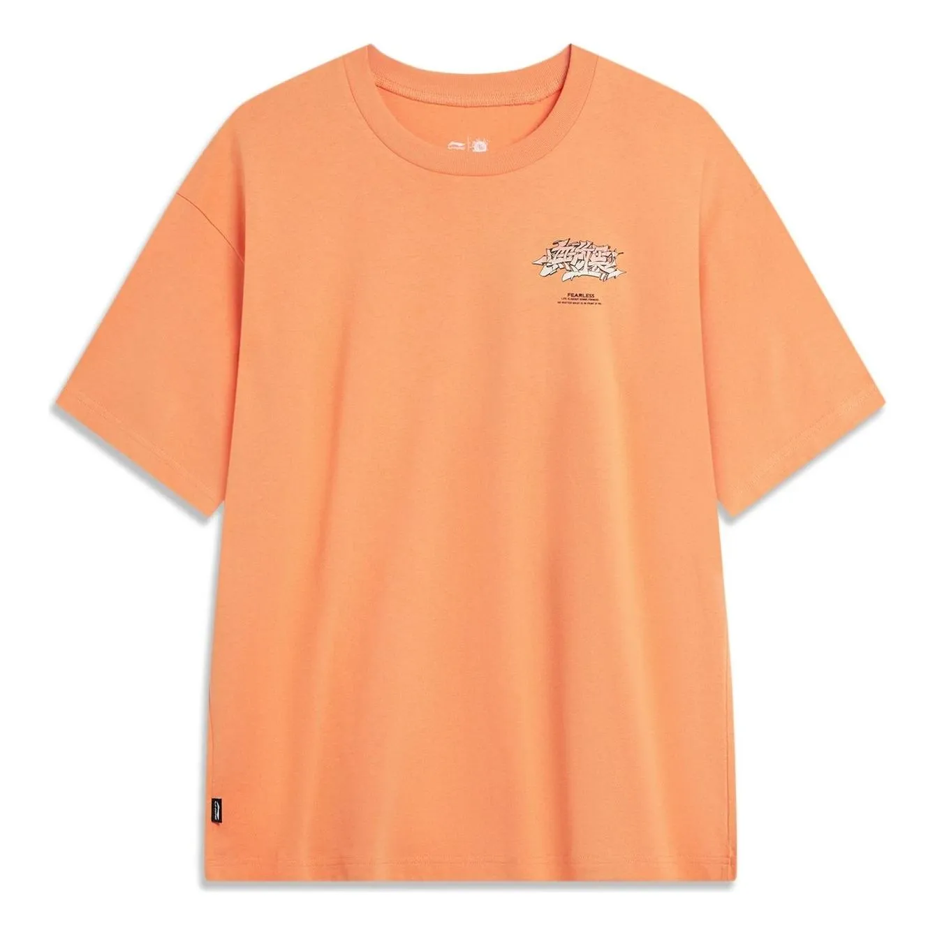 Li-Ning x OG_SLICK Skateboarding Graphic T-shirt 'Orange' AHST483-4 sold by KicksCrew