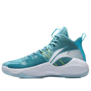 Li-Ning Combat High 'White Blue Green' ABAR059-2 sold by KicksCrew