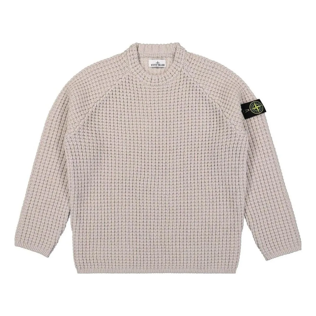 STONE ISLAND Waffle Sweater 'Plaster' 7915502D5-V0097 sold by KicksCrew