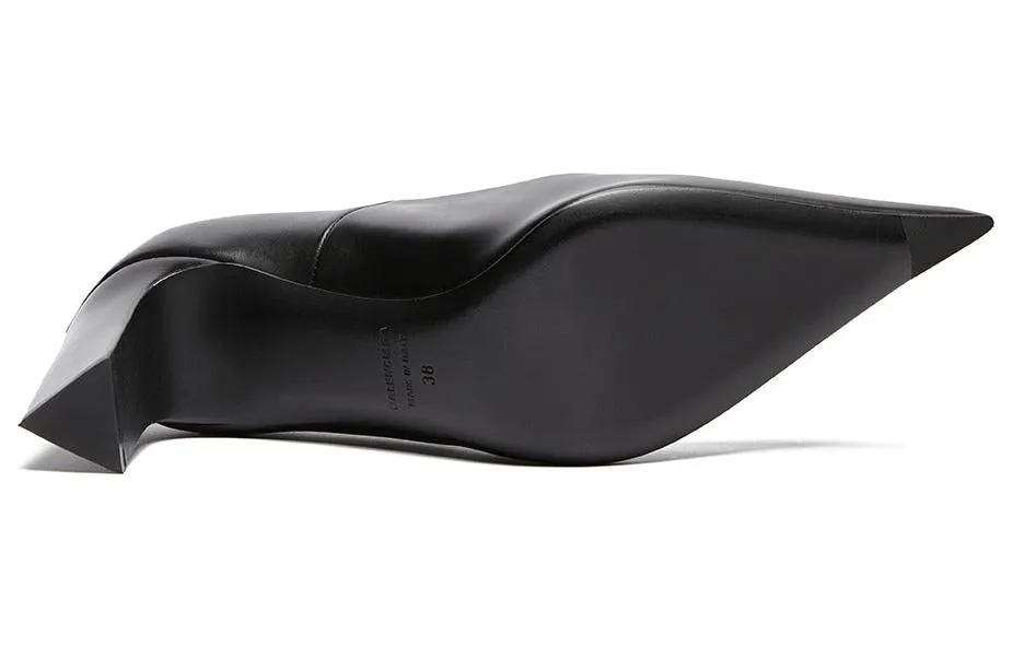 (WMNS) Balenciaga Blade Pumps 'Black Soft Calfskin ' 679184WBC401000 sold by KicksCrew product image thumbnail 4