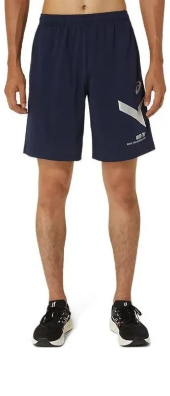 ASICS A-I-M Dry Shorts 'Midnight' 2031E559-400 sold by KicksCrew