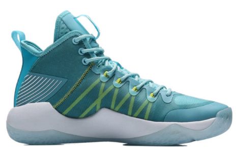 Li-Ning Combat High 'White Blue Green' ABAR059-2 sold by KicksCrew