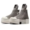 (WMNS) Converse x DRKSHDW DBL DRKSTR OVERDYE Chuck 70 High Top 'Grey White' A06755C sold by KicksCrew