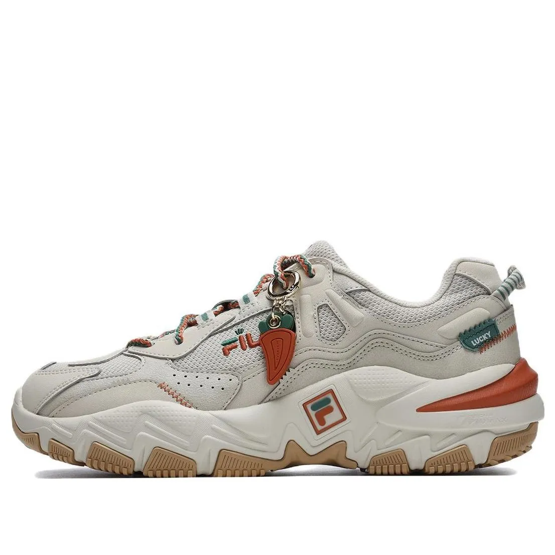 FILA RAVAGEMENT 2 CNY Shoes 'Beige Brown Orange' F12M312115FBO sold by KicksCrew