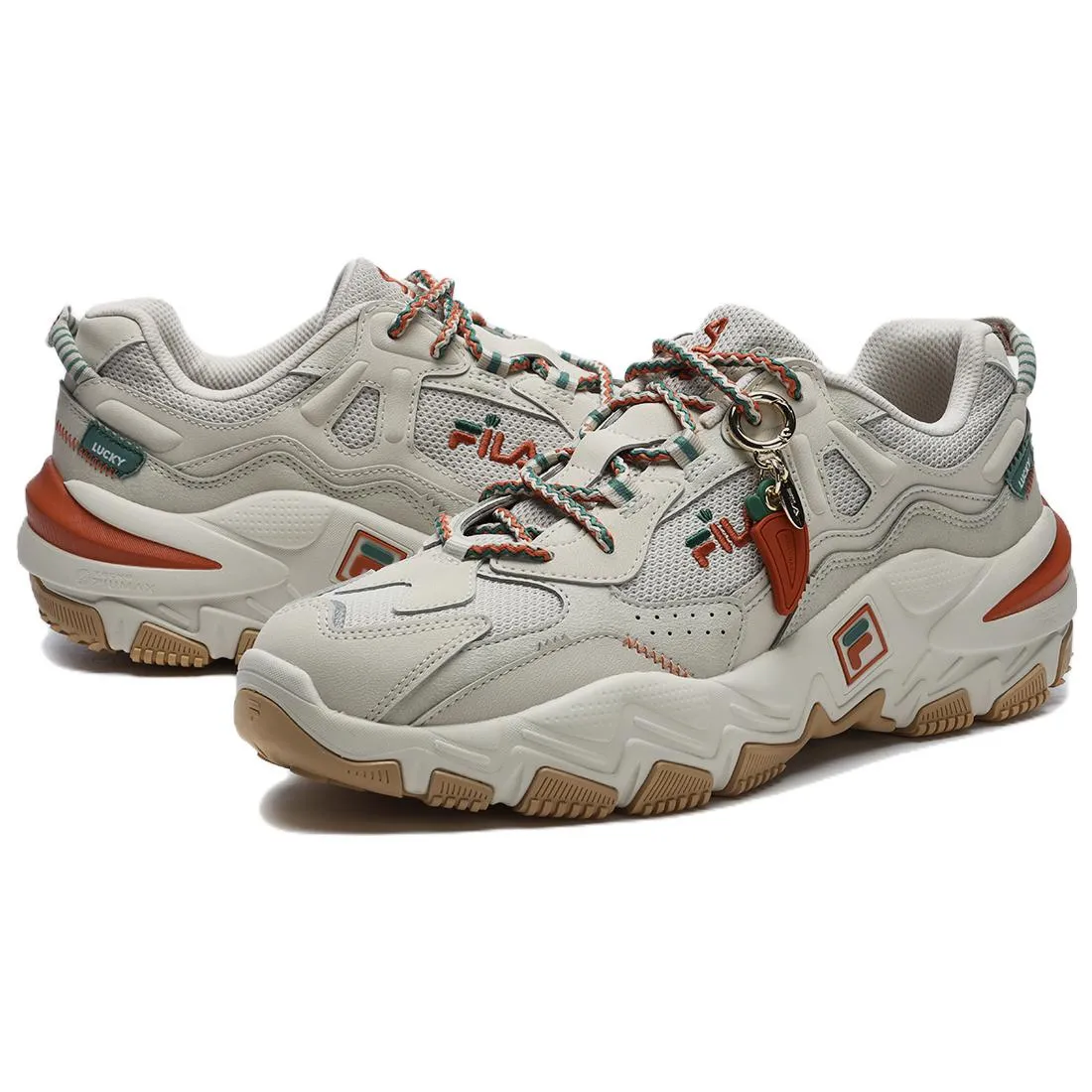 FILA RAVAGEMENT 2 CNY Shoes 'Beige Brown Orange' F12M312115FBO sold by KicksCrew product image thumbnail 5