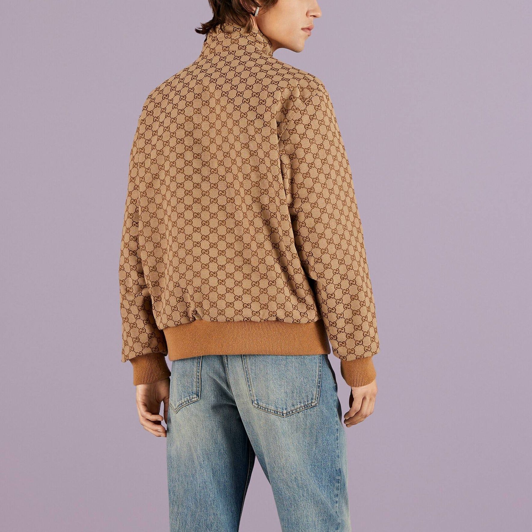 Gucci GG Canvas Reversible Jacket 'Beige Ebony' 717009-Z8A57-9118 sold by KicksCrew product image thumbnail 5