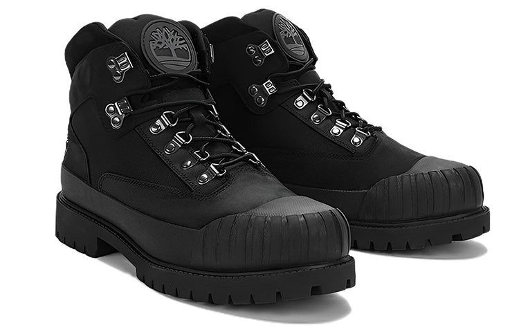 Timberland Heritage Rubber-toe Hiking Boots 'Monochrome Black' A2QQ7 sold by KicksCrew product image thumbnail 3
