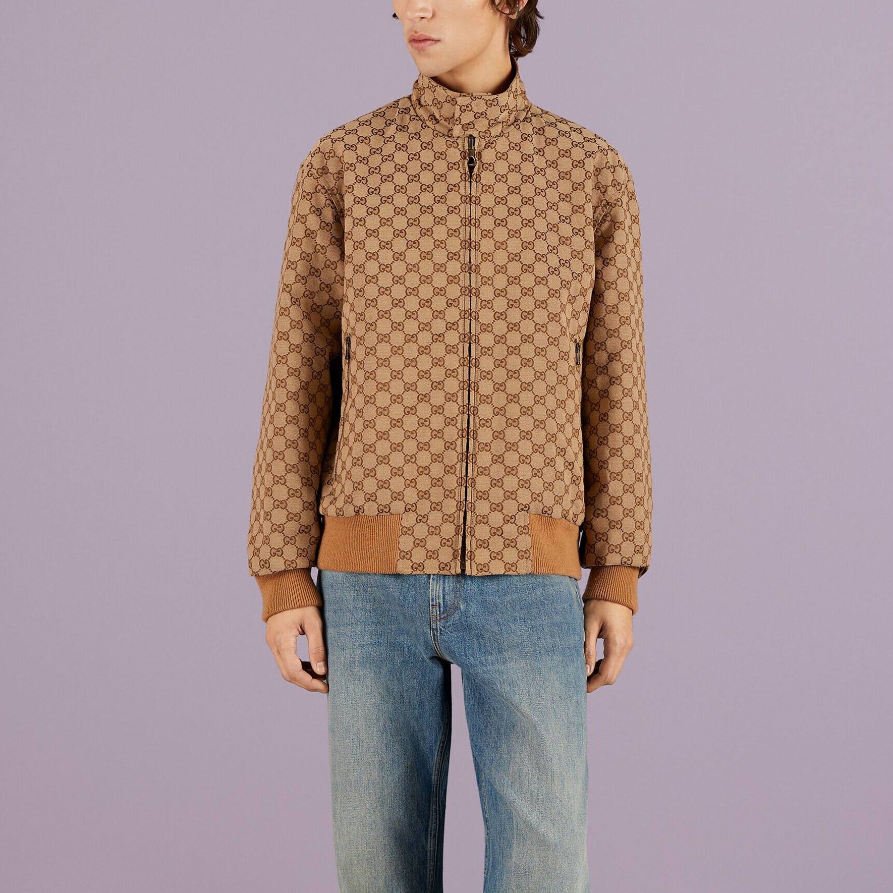 Gucci GG Canvas Reversible Jacket 'Beige Ebony' 717009-Z8A57-9118 sold by KicksCrew product image thumbnail 4