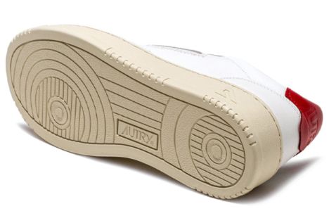 (WMNS) Autry Medalist Leather Low 'White Red' AULW-LL21 sold by KicksCrew