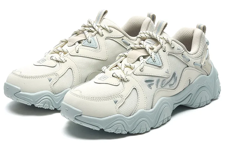 (WMNS) FILA Fluid 4 Sneakers 'White Blue' F12W312101FWO sold by KicksCrew product image thumbnail 2