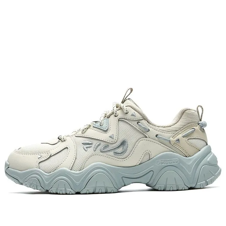 (WMNS) FILA Fluid 4 Sneakers 'White Blue' F12W312101FWO sold by KicksCrew
