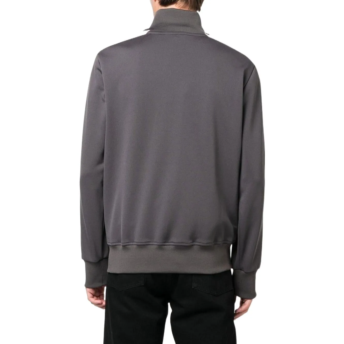 Palm Angels FW22 Classic Track Jacket 'Grey Off White' PMBD001F22FAB0020703 sold by KicksCrew product image thumbnail 2