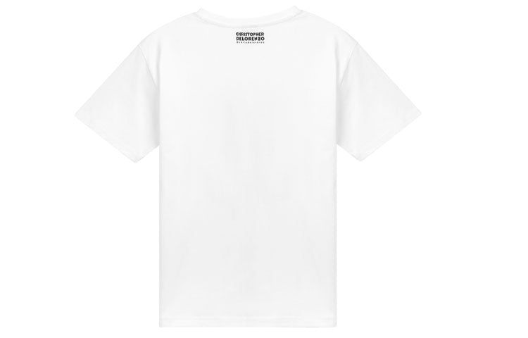 New Balance Athletics Delorenzo Shoe Feminina Tee 'White Black' AMT11519-WT sold by KicksCrew product image thumbnail 2