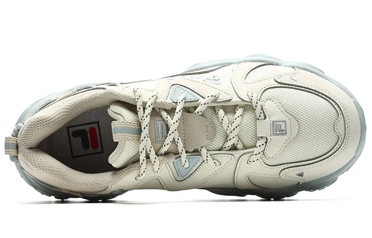 (WMNS) FILA Fluid 4 Sneakers 'White Blue' F12W312101FWO sold by KicksCrew product image thumbnail 3