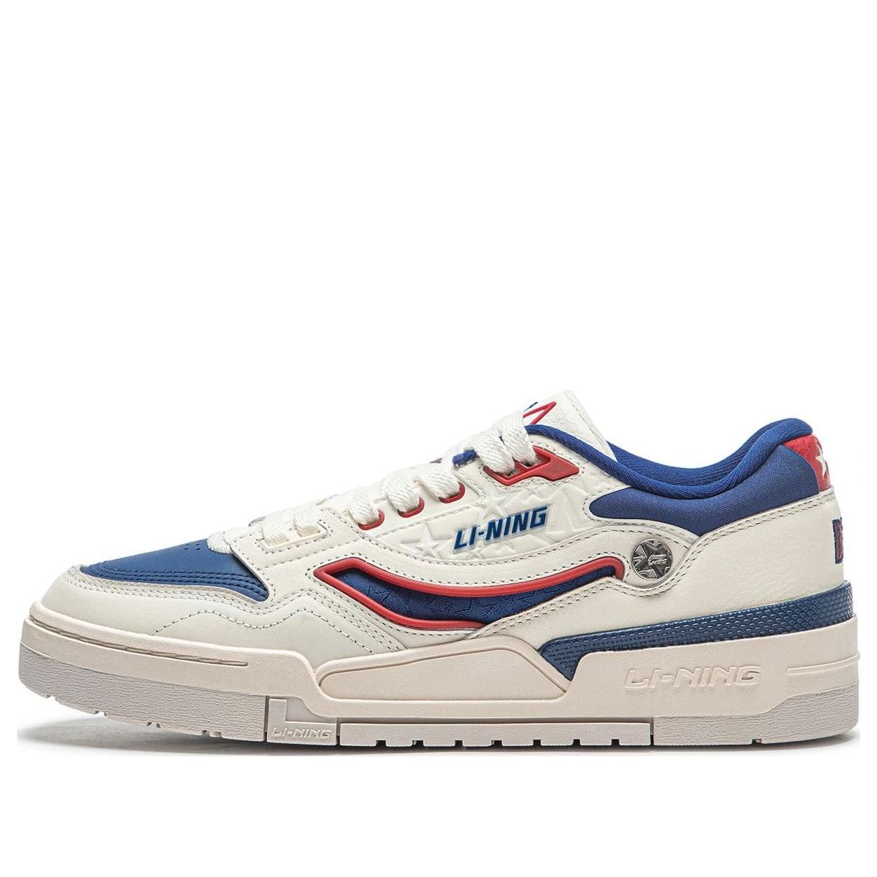 Li-Ning 001 BTC Premium 'White Blue Red' AGCT495-2 sold by KicksCrew