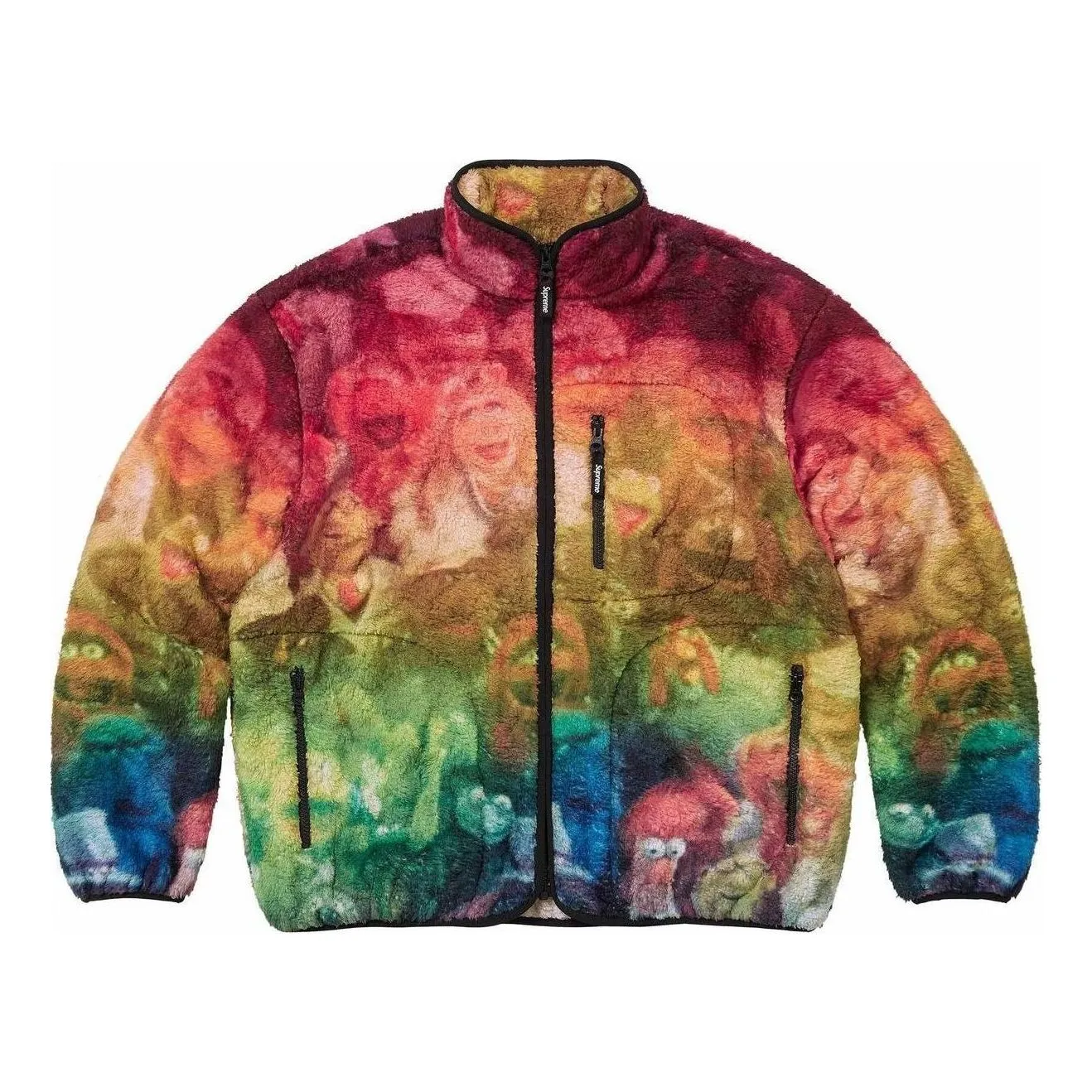 Supreme Muppets Fleece Jacket 'Multi-Color' SUP-SS24-90 sold by KicksCrew
